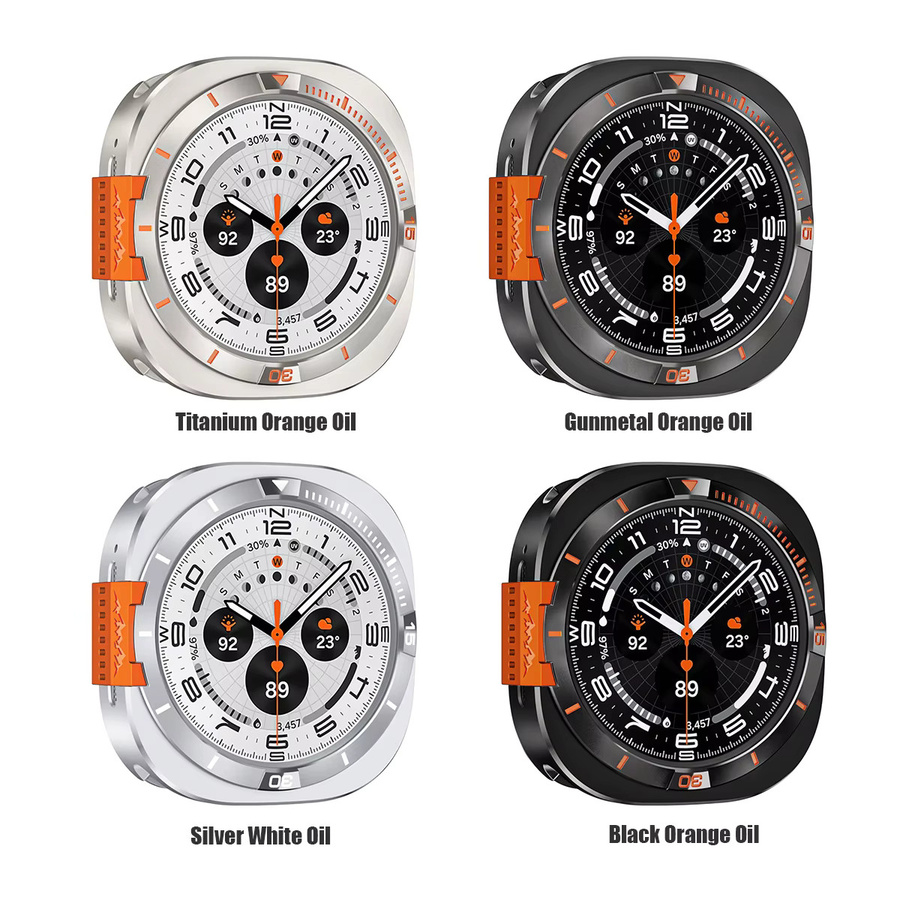 CAOWTAN Uhrengehäuse für Samsung Galaxy Watch Ultra 2025 47mm, Aluminiumlegierung - Bild 2
