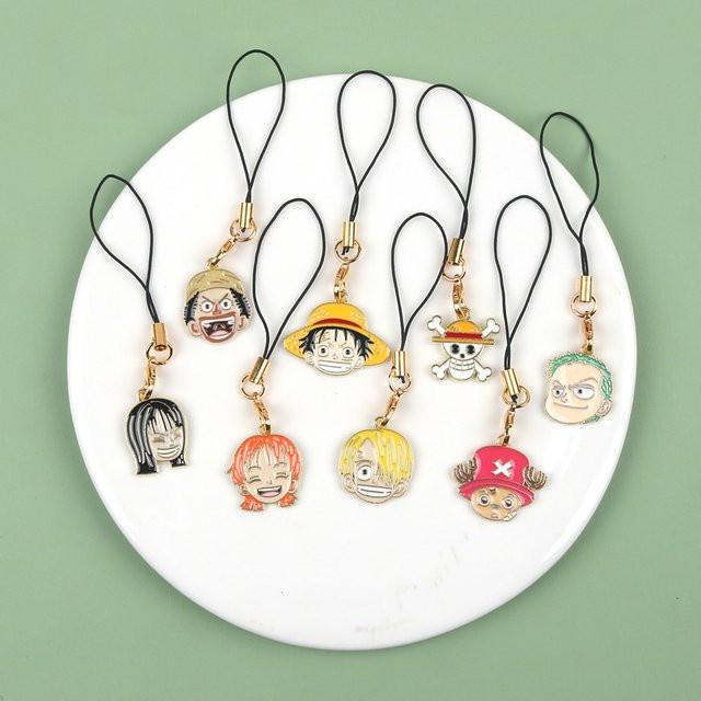 Bandai One Piece Schlüsselanhänger, 8-teiliges Set, Bunt / Mehrfarbig - Bild 1