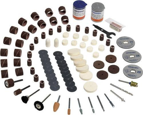 Dremel Zubehör-Set 2615S724JA multicolor mit Schaft-Ø 3.2 mm - Bild 1