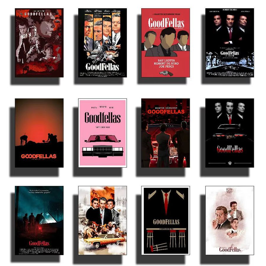 Goodfellas Film Poster aus Papier als Kunstgemälde für dein Schlafzimmer, den Eingangsbereich oder dein Café - Bild 2