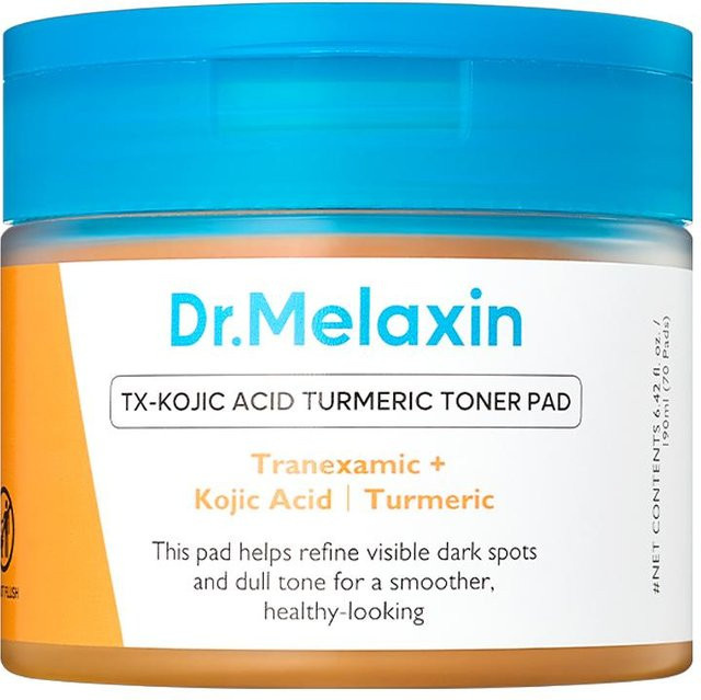 Dr.Melaxin TX-Kojicsäure Kurkuma Toner Pad, 190 ml, Unisex - Bild 1