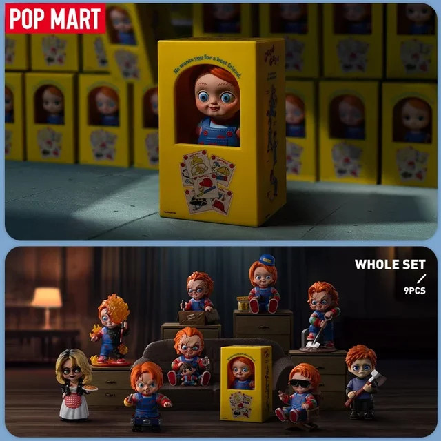 POP MART Chucky, Action Figur, Blind Box, Mystery Box - Bild 1