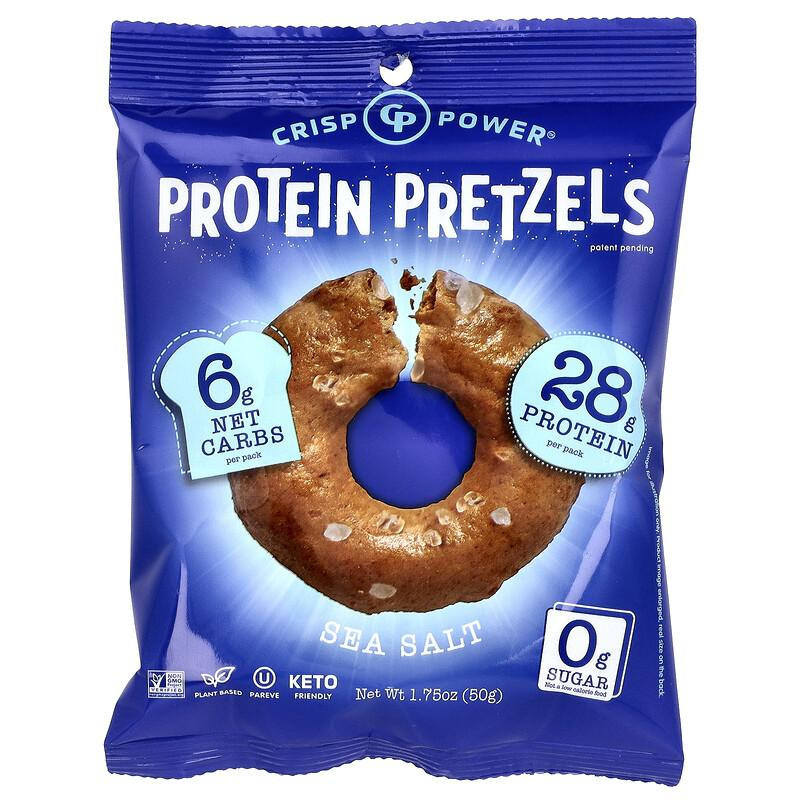 Rworld Wellness Protein-Brezeln Meersalz 6 x 50 g - Bild 3