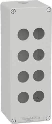 Schneider Electric XAPD4508 Leergehäuse aus Metall in Grau und Weiß - Bild 1