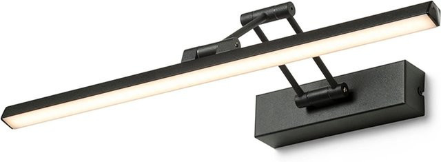 Rendl Wandleuchte Frida 46 LED in Mattschwarz mit 8 W - Bild 1