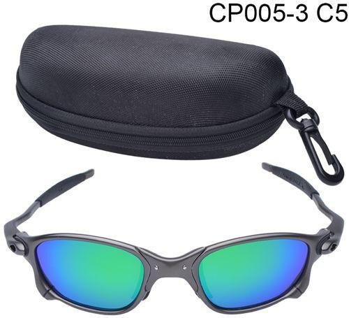 Yiran glasses D4-3 Sonnenbrille, Metall, Vollrand, rechteckig, Unisex, black multicolour - Bild 1