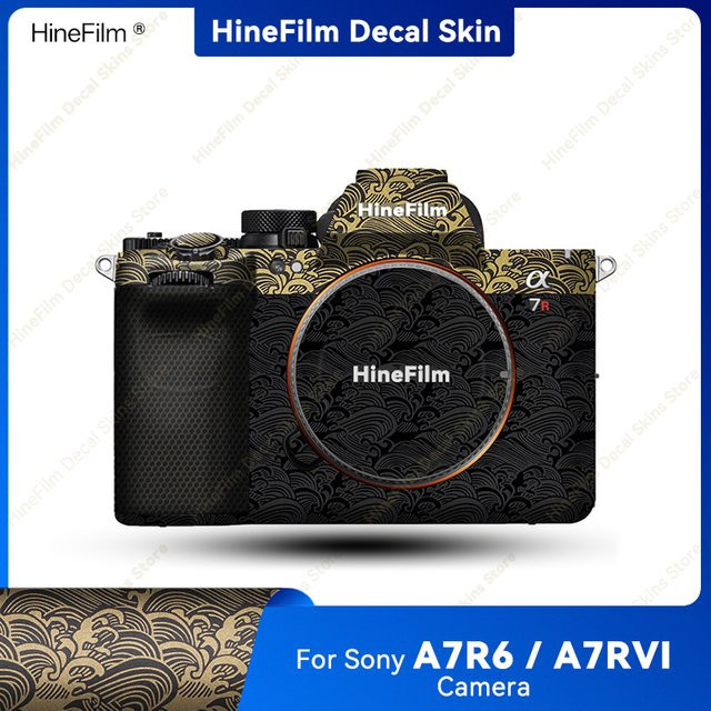 Hinefilm Skin Dekorfolie in Blau für Sony ILCE-7RM6 Alpha 7RVI Kamera Schutzfolie - Bild 1