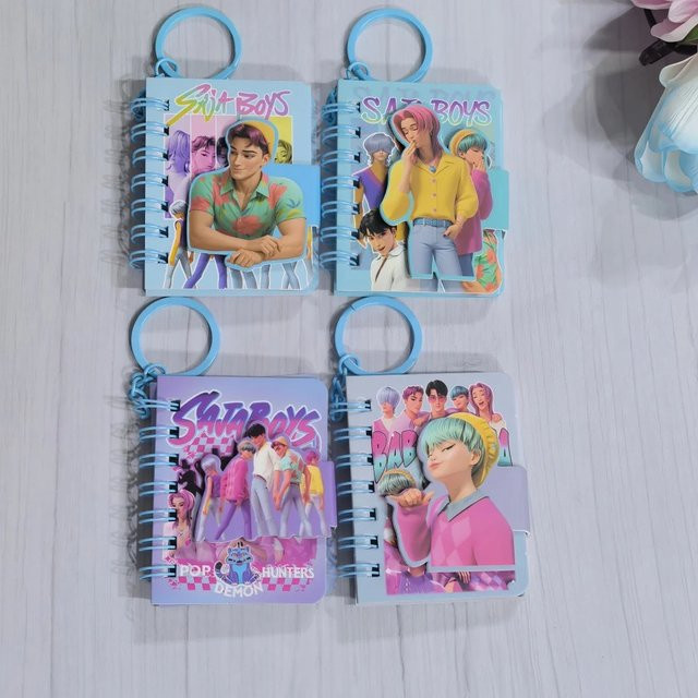 Bandai Notizbuch-Set für Büro und Studenten in Multicolour mit Softcover und Pappkarton-Einband - Bild 1