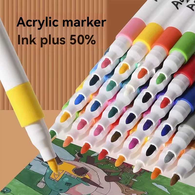 Acrylmarker Set von kissbuty in Multicolour für DIY Handwerk, Stein, Keramik, Glas und Holz - Bild 3