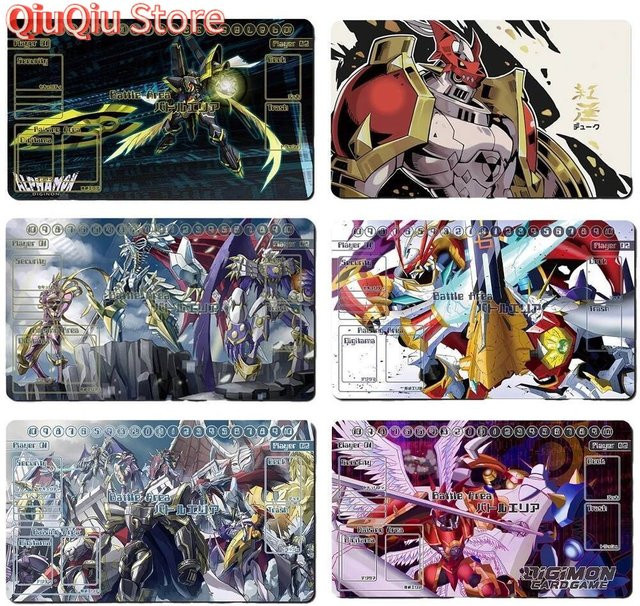 Bandai Digimon Karten-Kampfmatte, Bunt / Mehrfarbig - Bild 1