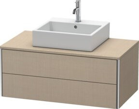 Duravit Waschtischunterschrank XSquare wandhängend mit 2 Schubladen, Breite: 100 cm, Tiefe: 54,8 cm, Höhe: 40 cm - Bild 1