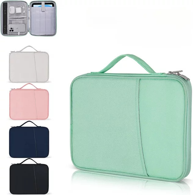 WEIGELA Schutzhülle in Grün für iPad Pro 12,9 Zoll, MacBook Air 13,3 Zoll, MacBook Pro 13,3 Zoll, MacBook Pro 14 Zoll und Huawei Matebook 14 - Bild 1