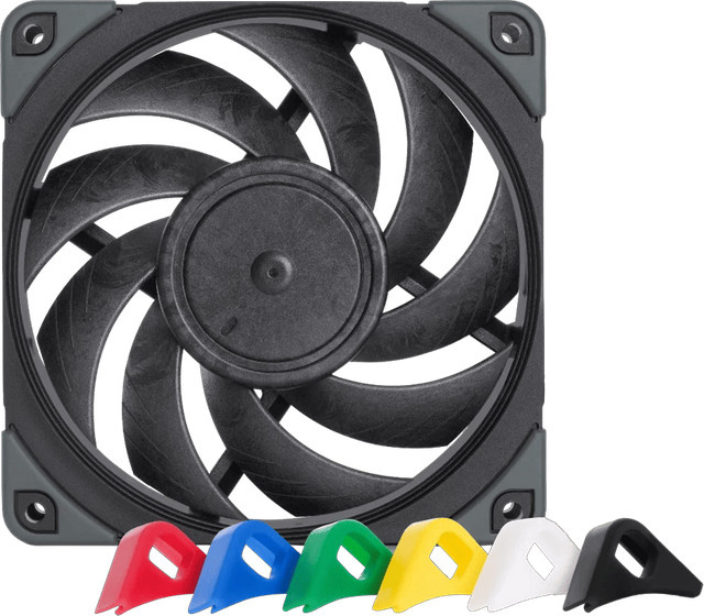 Noctua NF-A12x25 PWM Gehäuselüfter Schwarz - Bild 1