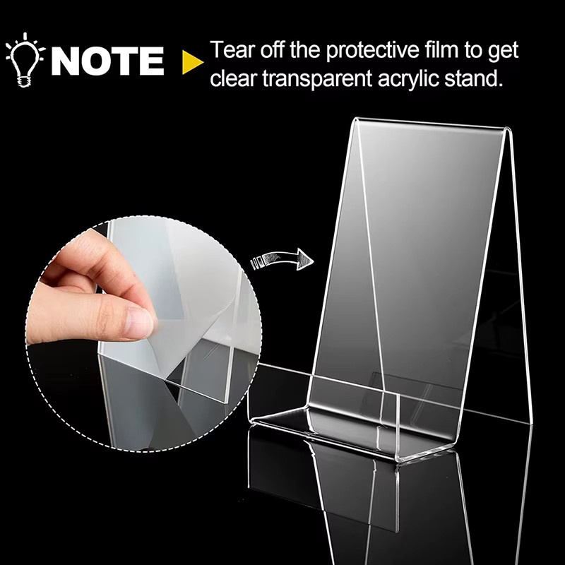 JETTING Acryl Buch Display Stand Transparent für Comic Bücher, Magazine und Laptops - Bild 2