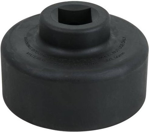 KS Tools Achsmuttern-Schlüssel 1 Zoll, 6-kant, kurz, schwarz, Stahl - Bild 1
