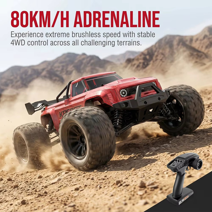 Teeggi KF18 RC-Auto, Monstertruck, 1:1, 4WD, bürstenloser Motor - Bild 3