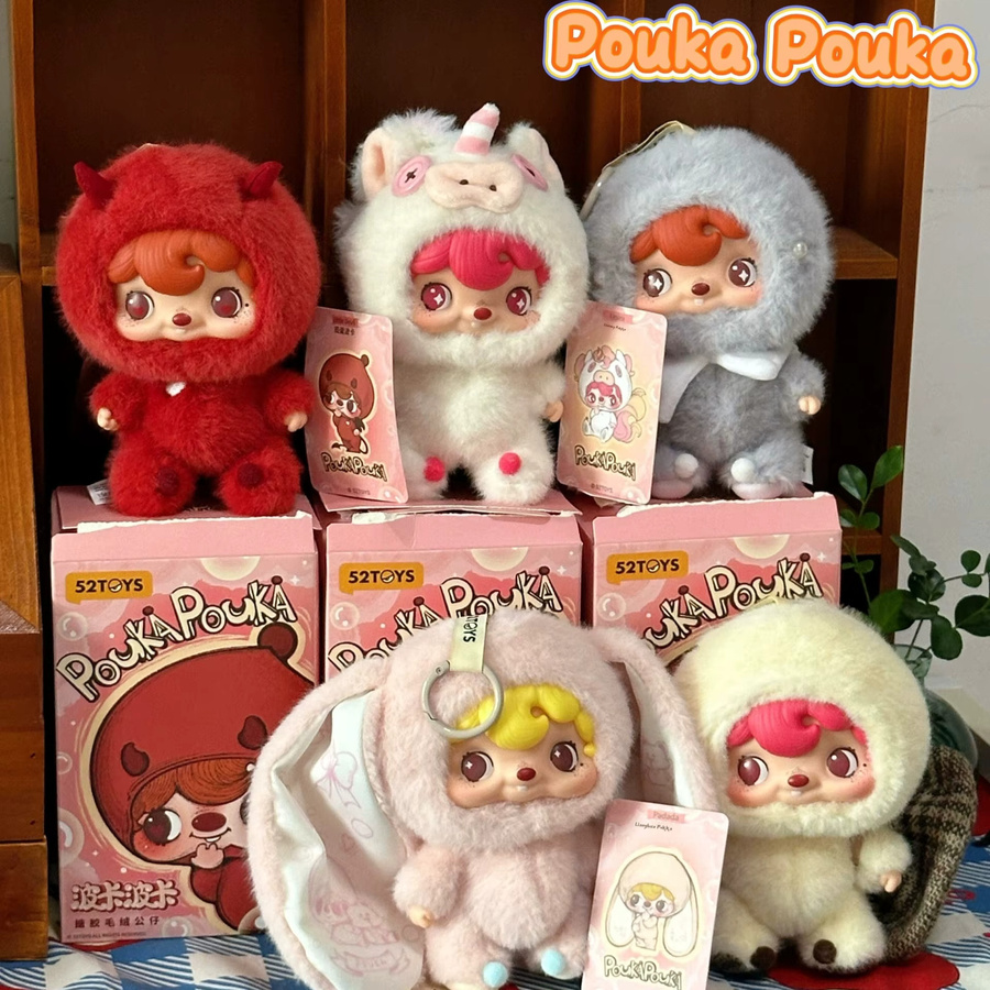 52TOYS Poukapouka-Serie, Plüsch-Anhänger, Blindbox, Puppe - Bild 3