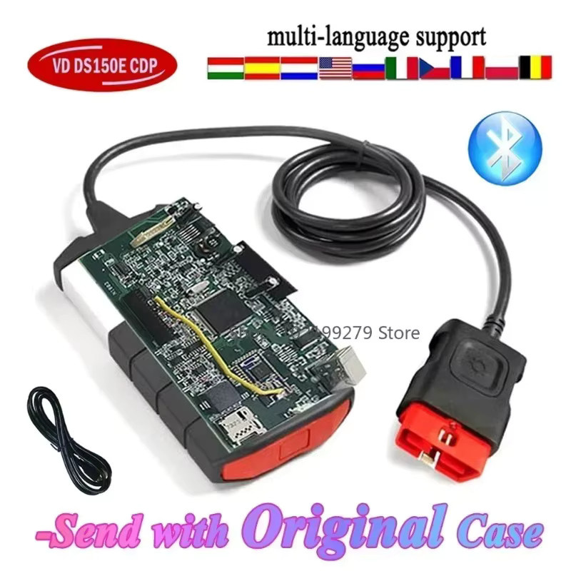 NUOYING Bluetooth OBD2 Diagnosegerät für Auto und LKW mit TNESF DELPHIS ORPDC Unterstützung - Bild 2