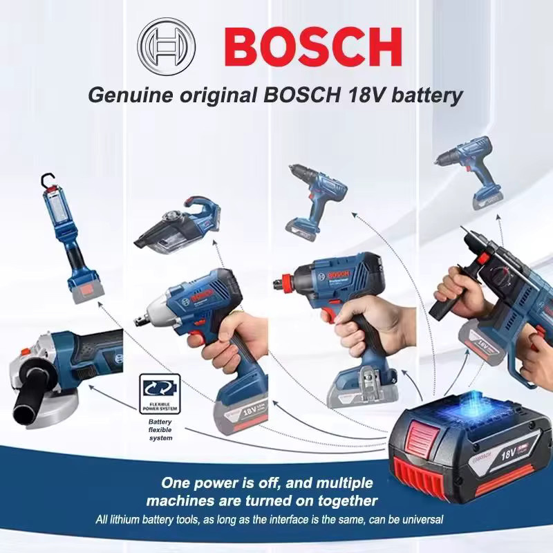 Bosch 18V Akku 6000 mAh Ersatzakku für Profi-Systeme BAT609 BAT618 GBA18V80 - Bild 5