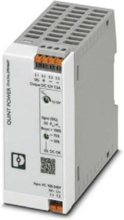 Phoenix Contact 2904607 Hutschienen-Netzteil DIN-Rail 7.5A 90W in Weiß - Bild 1
