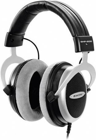 Omnitronic Over Ear Kopfhörer und Headset kabelgebunden Schwarz Silber mit 3,5 mm Klinkenanschluss - Bild 1
