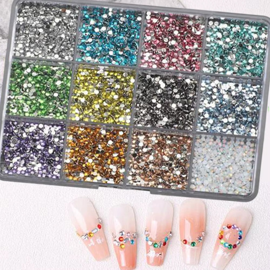 MAFANAILS Nagelkunst-Strass, 2mm, Glänzend, Unisex - Bild 3
