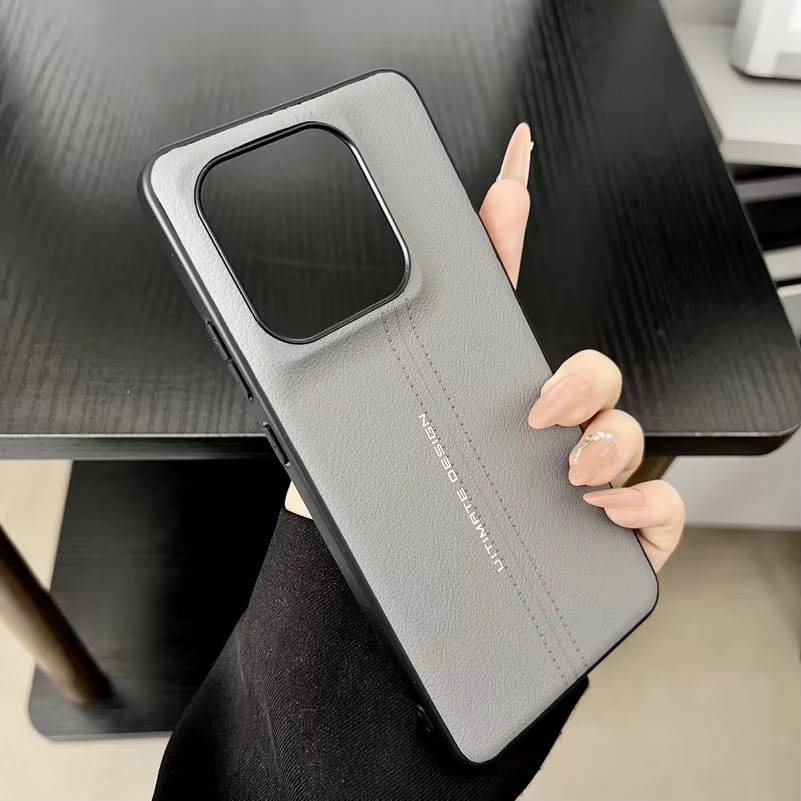Luxuriöse Business-Handyhülle aus PU-Leder für Motorola Moto Edge 70 Ultra in Schwarz - Bild 4