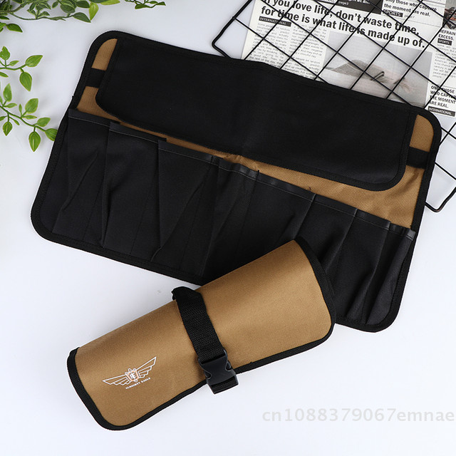 JETTING Werkzeugtasche aus Oxford-Gewebe, Tragbare Roll-Aufbewahrungstasche für Werkzeuge und Camping-Equipment - Bild 1