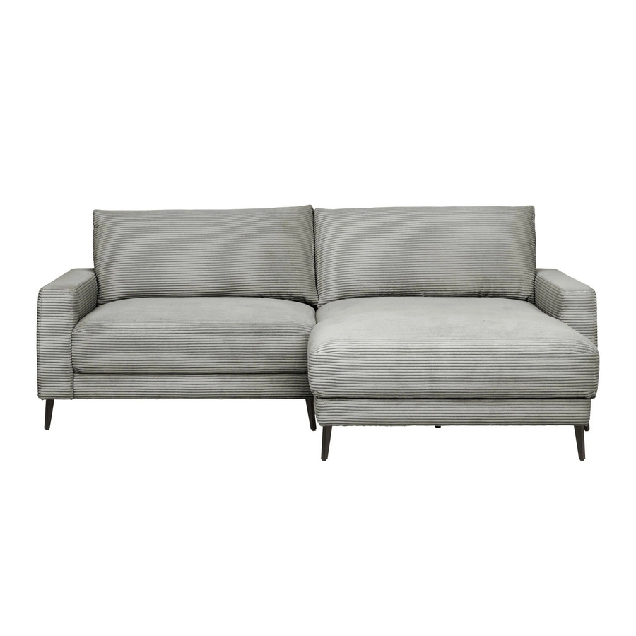 Mömax Wohnlandschaft Cora in Grau, moderne L-Form mit Polsterung und Metallgestell, Breite: 223 cm, Tiefe: 161 cm, Höhe: 86 cm - Bild 2