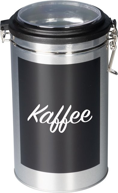 Kesper Aufbewahrungsdose aus Edelstahl in Silber mit beschreibbarer Fläche - Bild 1