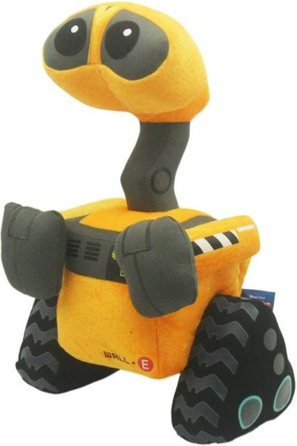 Toys-Glory Fourall Wall-E Roboter Plüschtier, gelb, ab 14 Jahren - Bild 1