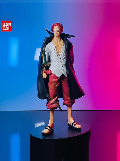 Fashnics One Piece Anime Figur Shanks Actionfigur aus PVC in Multicolor, Höhe: 18 cm - Bild 1