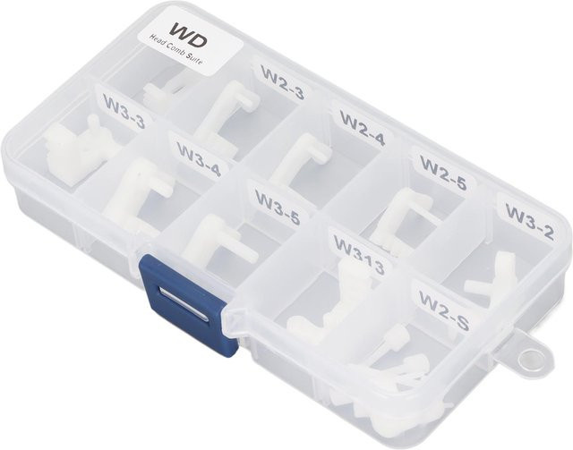 Western Digital Ersatzwerkzeug Kopfkamm-Set für Festplattenkämme Reparaturkopf Serie W2S in Weiß und Transparent - Bild 1