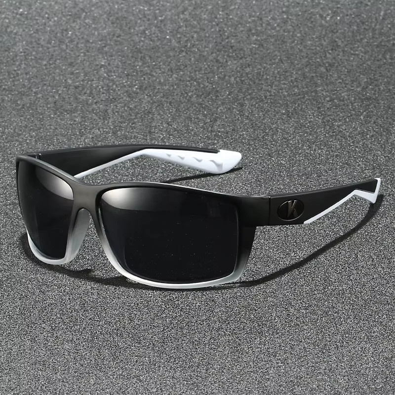 Karos Sonnenbrille, Vollrand, Kunststoff, Schwarz, Unisex, polarisiert - Bild 3