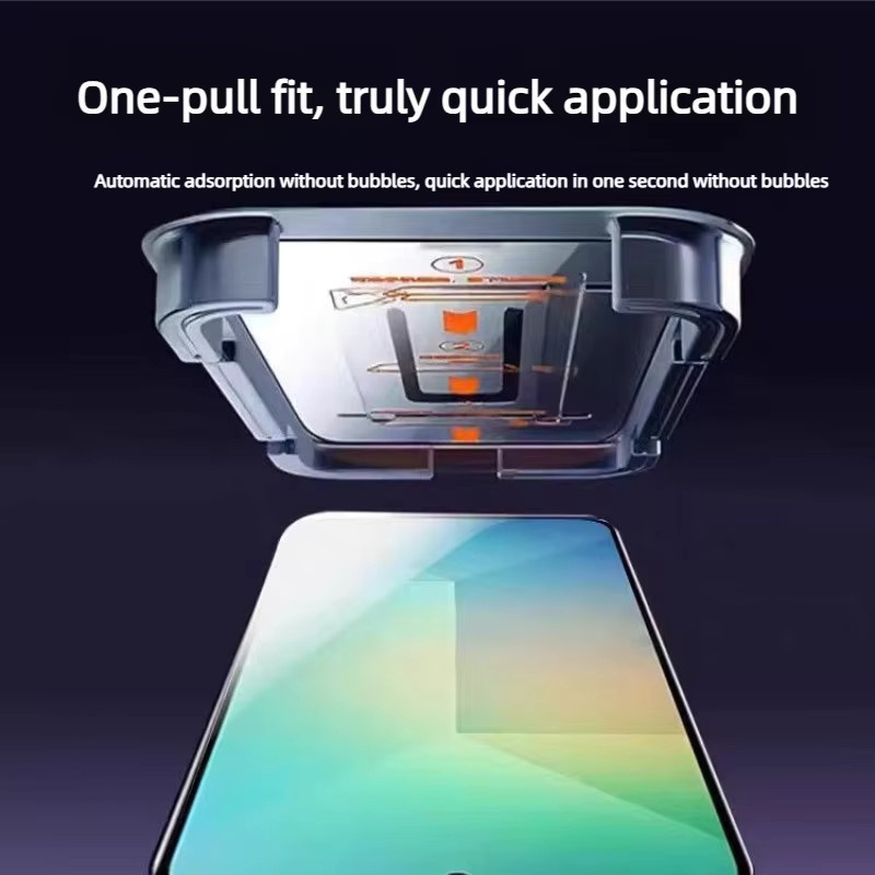 Xiaomi Anti-Peep Displayschutzfolie der 2. Generation für 17T und 17TPro, transparent, mit automatischer Staubentfernung und Installationsset - Bild 4