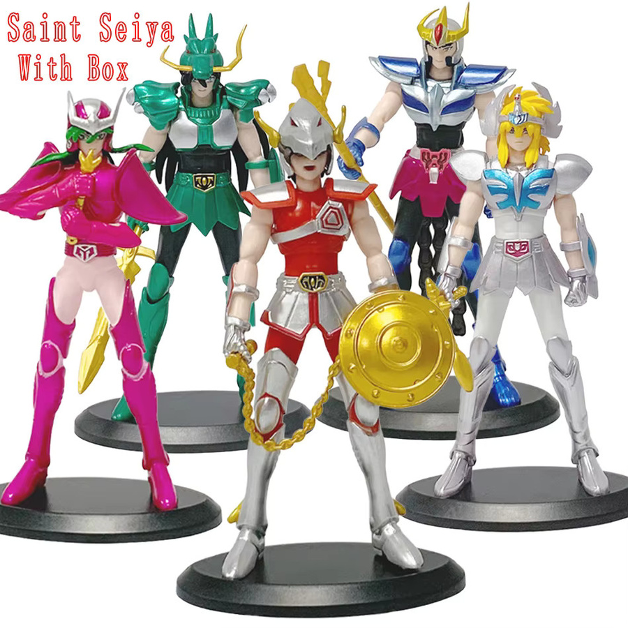 Bandai Anime Figur Phoenix Ikki Hyoga Seiya Shiryu, Stehende Rüstung Modell, Einzelfigur, PVC - Bild 2