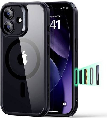 ESR Schutzhülle für Apple iPhone 17 in Schwarz und Transparent - Bild 1