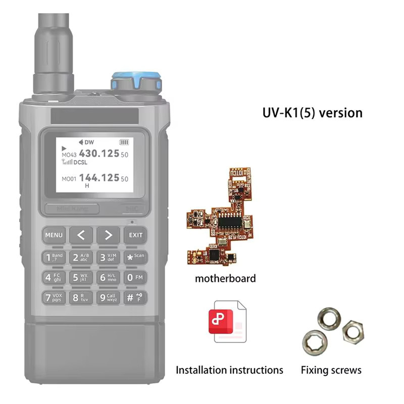 A51I Digital IOTCU V1.2B PCB Mod-Kit für Quansheng Walkie-Talkie mit Bluetooth und SSB-Upgrade für AM FM SSB USB LSB - Bild 2
