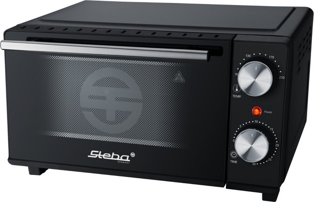 Steba KB M9 Mini-Backofen in Schwarz mit Timerfunktion und 9l Volumen - Bild 1
