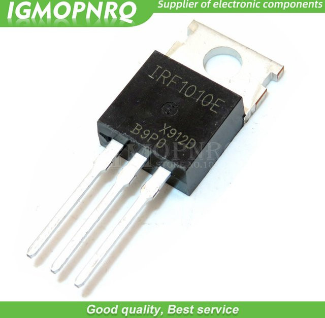 10 Stück IRF1010E IRF1010 IRF1010EPBF MOSFET 60V 81A 12mOhm in Schwarz - Bild 1