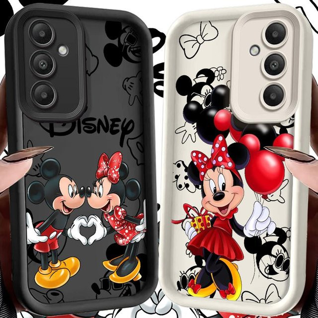 Disney Mickey Minnie Soft Cover Handyhülle für Samsung Galaxy S26 Ultra S25 S24 S23 S22 S21 und S25FE S24 Plus S20FE - Bild 1