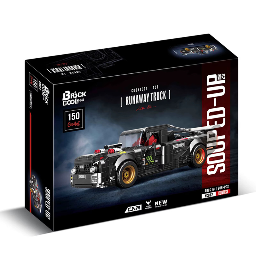 wishiot KC012 Pickup Truck, Modellblöcke, 906 Stück - Bild 5