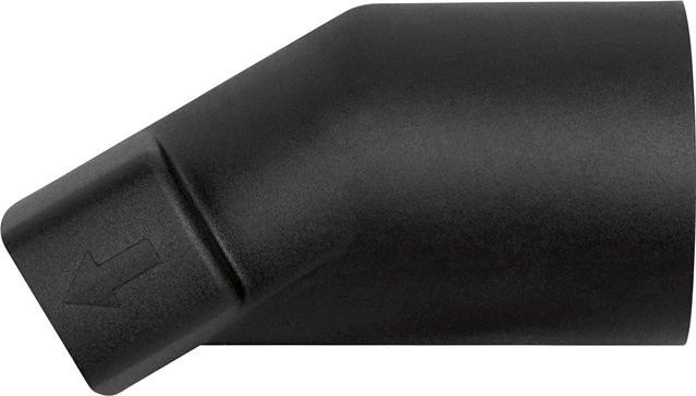 LUX-TOOLS Ersatz-Staubabsaugungs-Adapter für Bandschleifer BAS-920 in Schwarz aus Kunststoff - Bild 1