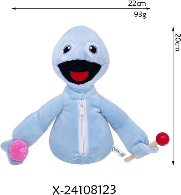 Yeeps Versteckspiel Plüschpuppen, Rosa Blau Lila, 25cm, ab 14 Jahre - Bild 1