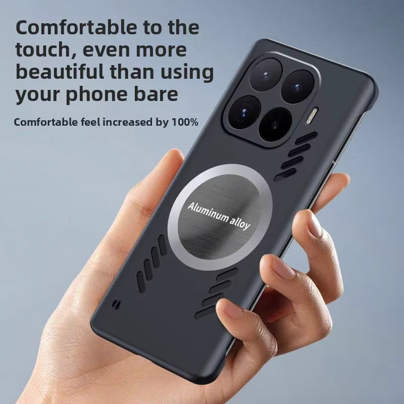 Magnetische Xiaomi Smartphone Schutzhülle mit Wärmeableitung und Sturzschutz in Weiß - Bild 3