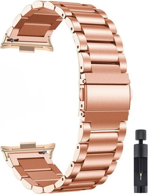 Uhrenarmband Xiaomi, Edelstahl, Roségold, Unisex - Bild 1