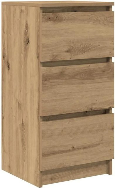 vidaXL Sideboard Artisan-Eiche in Braun aus Holzwerkstoff, B/T/H: 37,5 x 35,0 x 76,0 cm - Bild 1