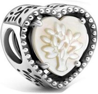 Anhänger 925 Silber, Perle, Zirkonia, Damen - Bild 1