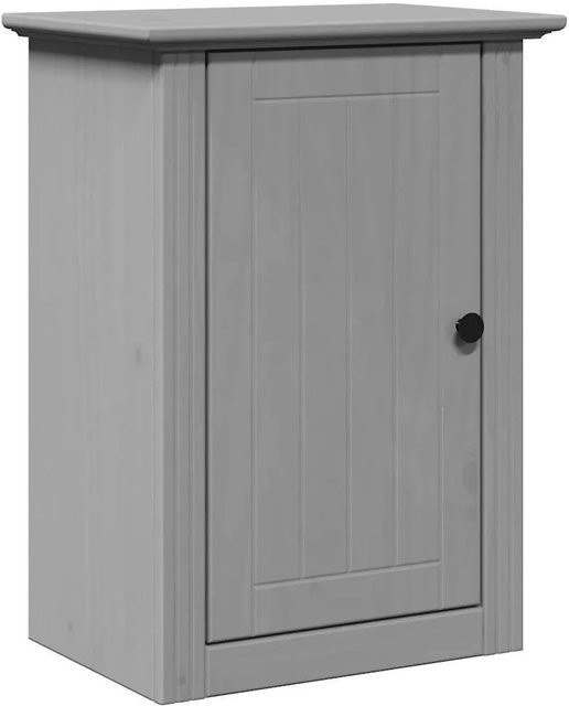 vidaXL Bad-Wandschrank BODO in Grau, rustikaler Wandschrank aus Kiefernholz, B/T/H: 44 x 30 x 60 cm - Bild 1