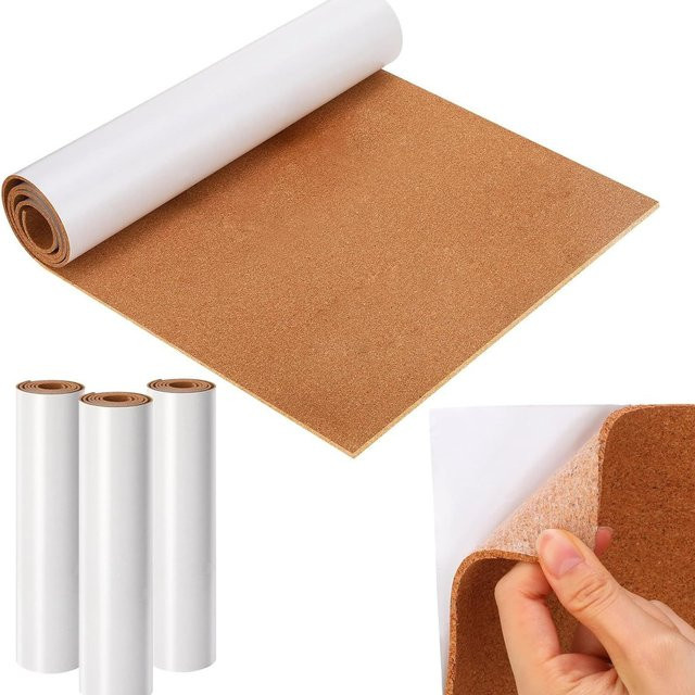 Selbstklebende Korkplatte in Braun, 1 Rolle, Dicke: 2 mm, Länge: 100 cm, Breite: 24 cm - Bild 1